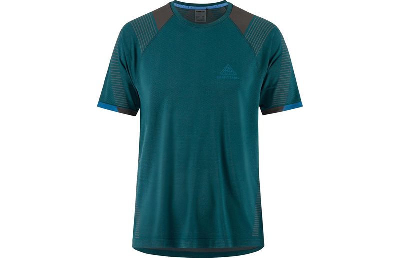 Craft Løbetrøje PRO Trail Fuseknit SS Tee Herre Alfa