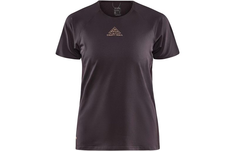 Craft Juoksupusero PRO Trail SS Tee Naiset Slate