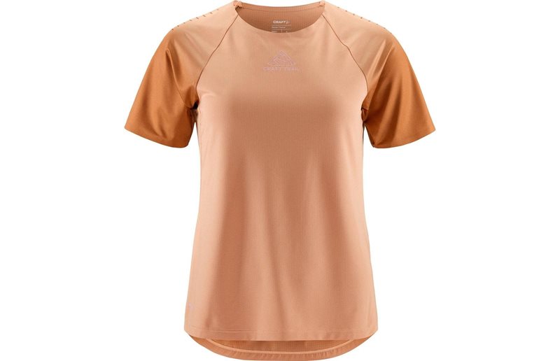 Craft Løbetrøje PRO Trail SS Tee Dame Cliff/Mud