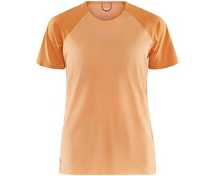 Craft Juoksupusero PRO Trail SS Tee Naiset Peach/Desert