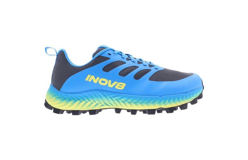 INOV-8 Juoksukengät MudTalon Wide Miesten Dark Grey/Blue/Yellow