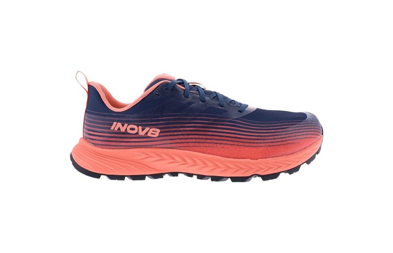 Inov-8 Löparskor TrailFly Speed Wide Dam Navy/Coral