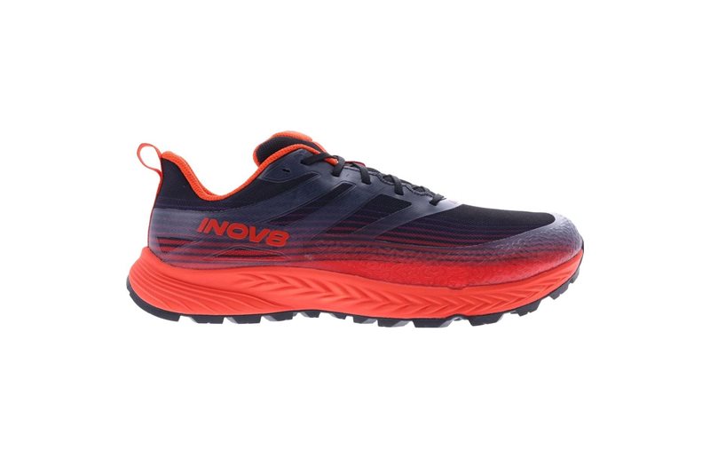 Inov-8 Juoksukengät TrailFly Speed Wide Miehet Black/Fiery Red