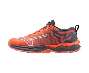 Mizuno Juoksukengät Wave Daichi 8 Naiset Hot Coral/White/Turbulence