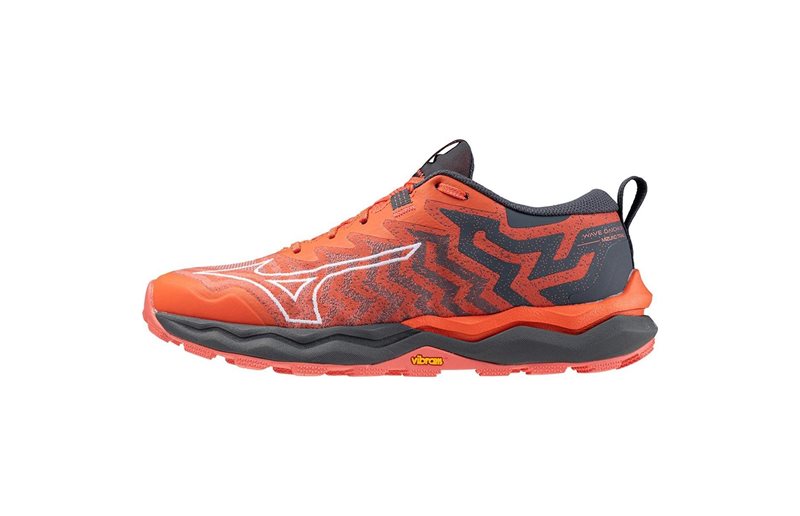 Mizuno Løbesko Wave Daichi 8 Dame Hot Coral/White/Turbulence