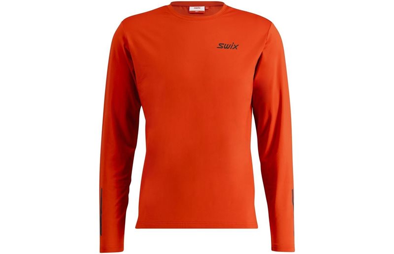 Swix Löpartröja Pace NTS LS Baselayer Top Herr Lava