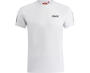 Swix Juoksupusero Pace NTS SS Baselayer Top Miehet Bright White