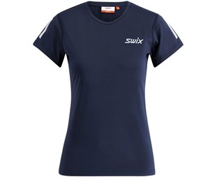 Swix Juoksupusero Pace NTS SS Baselayer Top Naiset Dark Navy