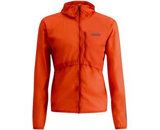 Swix Löparjacka Pace Wind Light Hooded Jacket Herr Lava