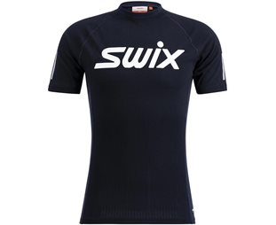 Swix Juoksupusero Roadline Racex SS Unisex Black/Dark Navy