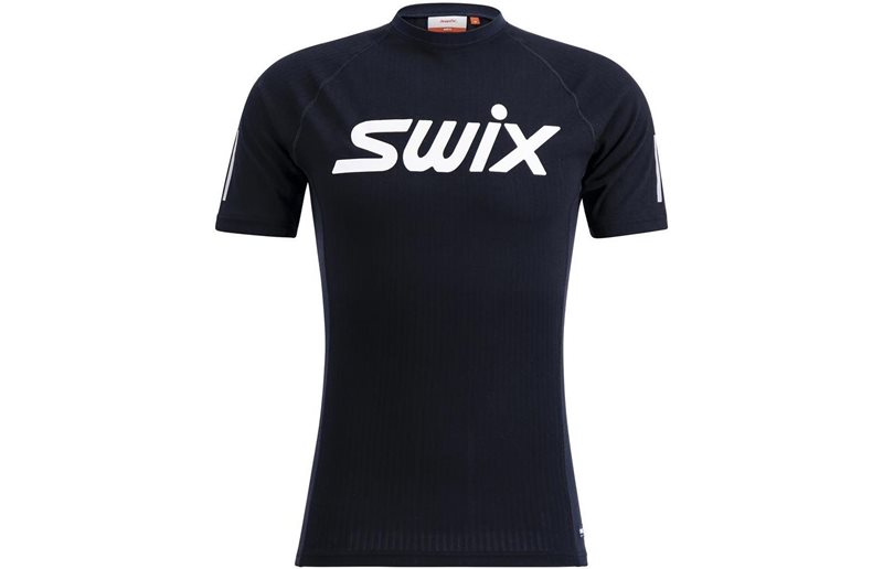 Swix Löpartröja Roadline Racex SS Unisex Black/Dark Navy