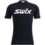 Swix Løbetrøje Roadline Racex SS Unisex Black/Dark Navy