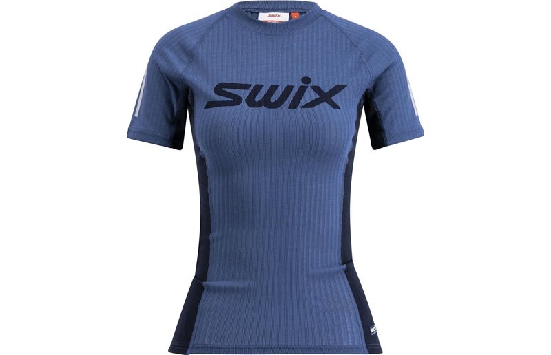 Swix Löpartröja Roadline Racex SS Dam Lake Blue/Dark Navy