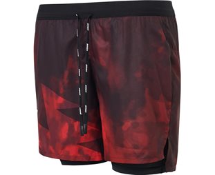 USWE Løbebukser Dimma Trail Running Shorts Dame Flame Red