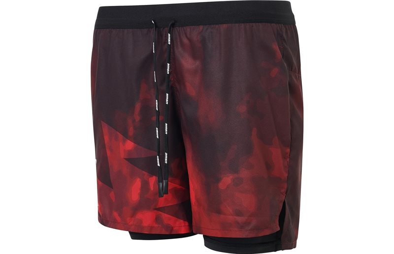 USWE Juoksuhousut Dimma Trail Running Shorts Naiset Flame Red