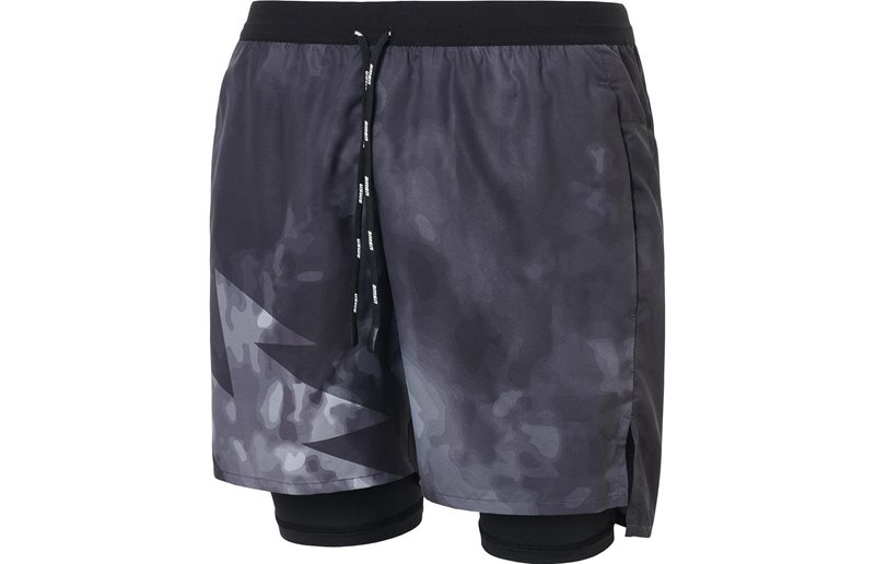 USWE Löparbyxor Dimma Trail Running Shorts Herr Black