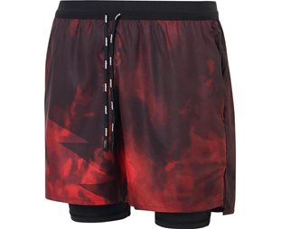USWE Løbebukser Dimma Trail Running Shorts Herre Flame Red