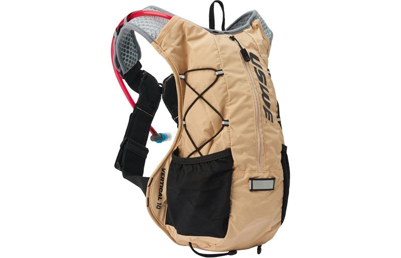 USWE Løberygsæk Vertical 10 Unisex Sand Storm