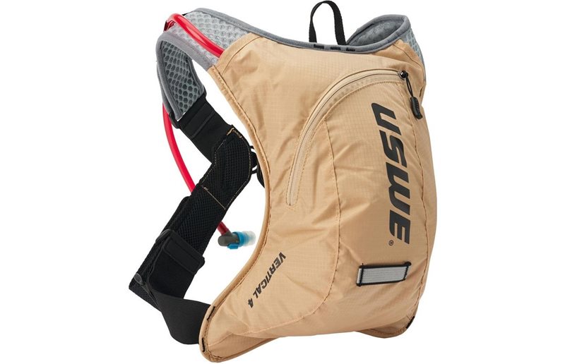 USWE Løberygsæk Vertical 4 Unisex Sand Storm
