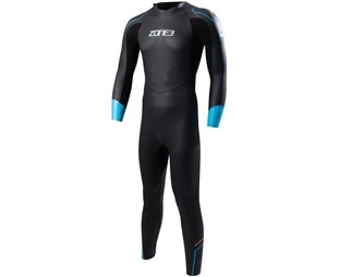 Zone3 Märkäpuku Aspect Breaststroke Wetsuit Miehet Black/Blue