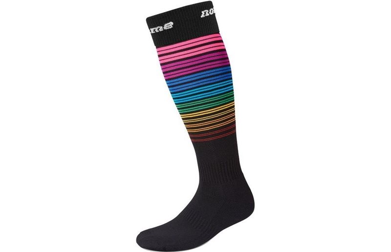 Noname Orienteringsstrømper O-Socks Striped -22 Unisex Rainbow