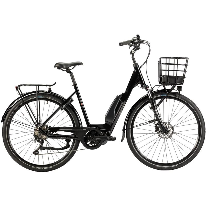 K p Ecoride Elcykel Dam Ambassador X AXS 9 V xlad 28 Black Fr n ECORIDE