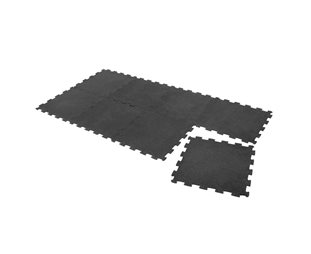 Hammer Sport Floor Mat 8 Pieces Black
