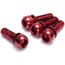 Reverse Skruvset Disc Brake Bolts Set M6x18mm Red