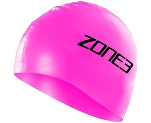 Zone3 Märkäpuku Silicone Swim Cap Unisex Pink