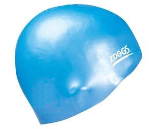 Zoggs OWS Silicone Mid Cap Unisex Light Blue