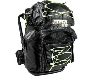 OL-Tech Juoksureppu Stolryggsäck 1630 Unisex Black/Lime