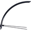 BBB Lokasuojasarja CityGuard BFD-40 Mudguard 24" Musta