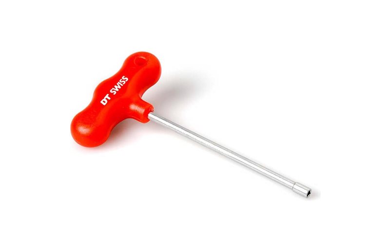 DT Swiss Ekernippelværktøj Nipple Wrench Square-Headed Rød