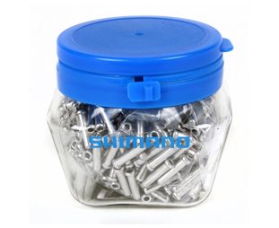 Päätyhylsy Shimano 1.6mm 1kpl