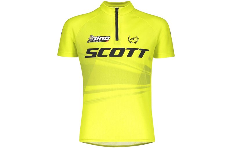 Scott Cykeltröja Jr Rc Pro S/sl Black/Yellow