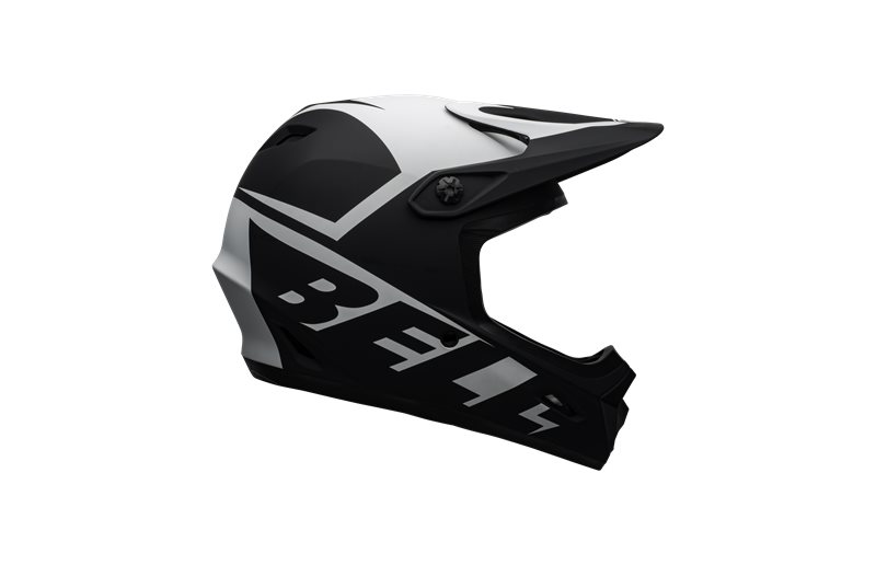 Maastokypärä Bell Transfer Mat Black/White