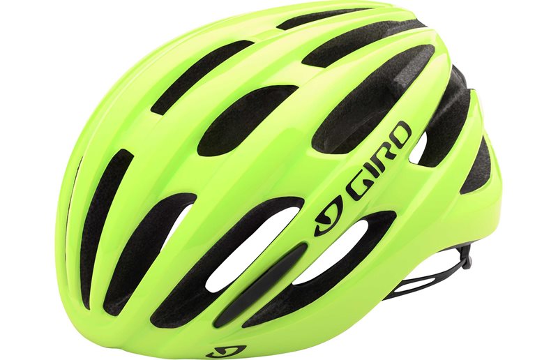 Giro Helmet Racer Foray Mipss Hi Vis Gul