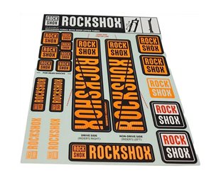 RockShox Tarrat Sticker Set for Single Crown For /Pike/Lyrik/Domain/Revelation:lle