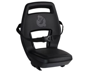 Qibbel Cykelsits 6+ Junior Seat Black