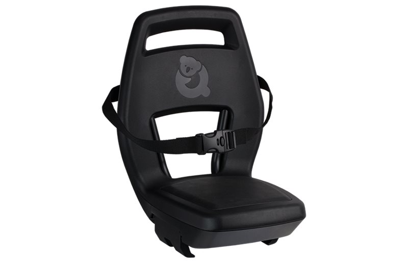 Qibbel Cykelsits 6+ Junior Seat Black