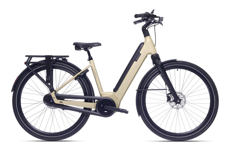 Frappé Elcykel Dam Fuzed B7+ Avs Bosch Al+ Smart Soft Gold Matt