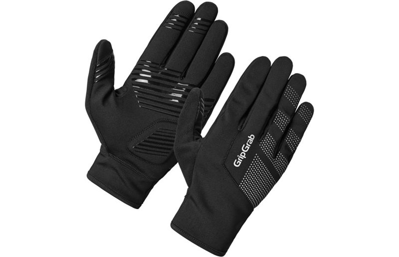 GripGrab RIDE 2 Tuulenpitävät kevät-/syyshanskat Black
