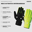 GripGrab RIDE 2 Vedenpitävät talvipyöräilyhanskat Yellow Hi-Vis