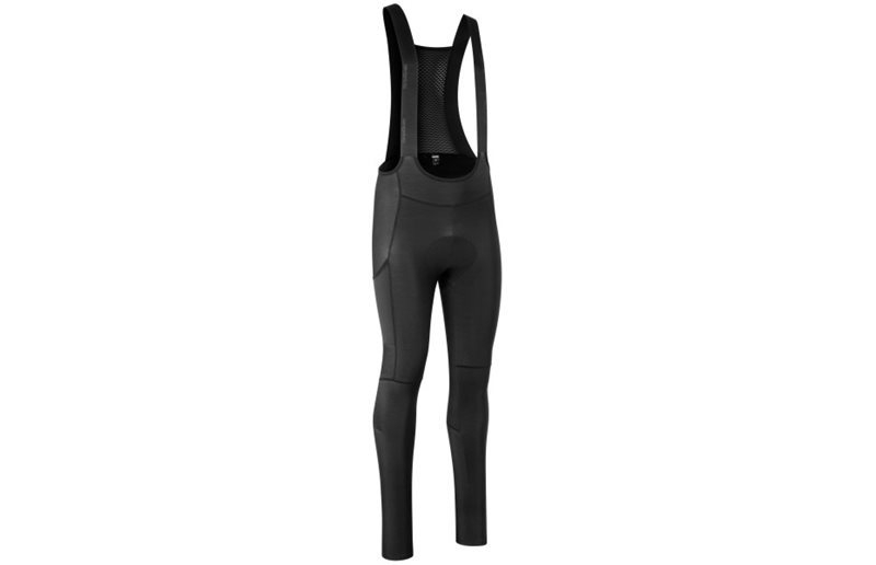 Pyöräilyhousut GribGrab PACR Thermal Bib Tights Black