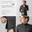 Pyöräilytakki Gribgrab PACR Windproof Lightweight Black