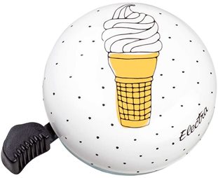 Ringklocka Electra Domed Ice Cream vit