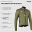 GripGrab PACR Lightweight Tuulenpitävä pyöräilytakki Olive Green