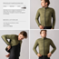 GripGrab PACR Lightweight Tuulenpitävä pyöräilytakki Olive Green