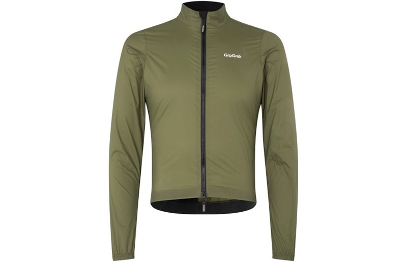 GripGrab PACR vindtät lättviktsjacka Olive Green