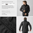 GripGrab EXPLR Lightweight Vedenpitävä pyöräilytakki Black